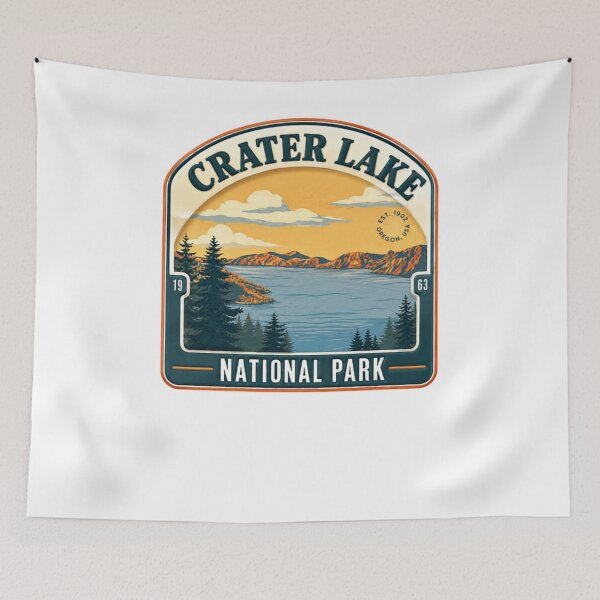 Item preview, Crater Lake National Park Est. 1902 Oregon USA Travel Destination designed and sold by Simsimah26Parks.
