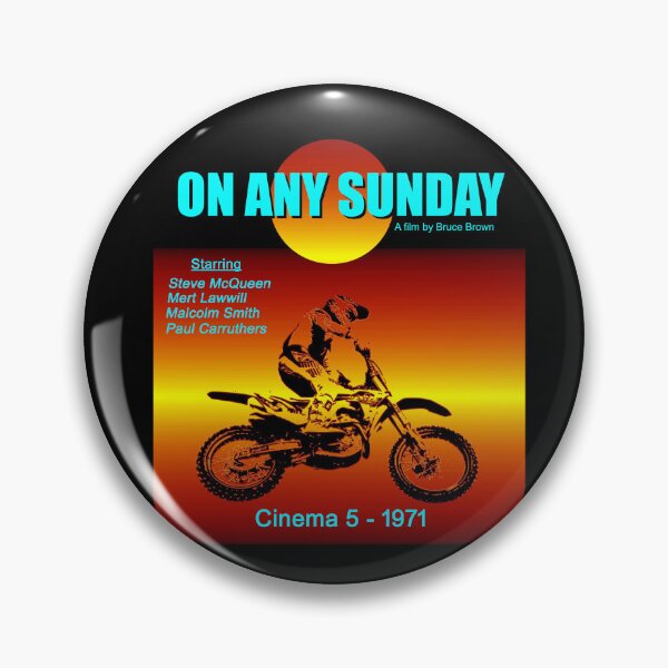 Item preview, On Any Sunday retro movie poster designed and sold by Dlt1981.