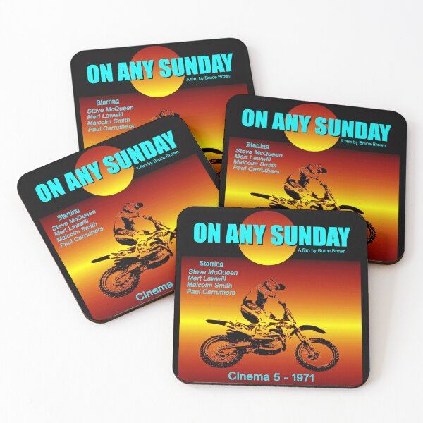 Item preview, On Any Sunday retro movie poster designed and sold by Dlt1981.