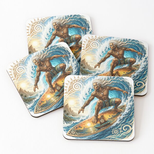Item preview, Tribal Wave Master and Power Surfer designed and sold by JMAVILA ART.