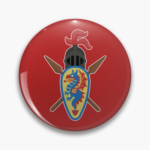 Item preview, Black Knights Long Shield Crest 1988 designed and sold by design-jobber.
