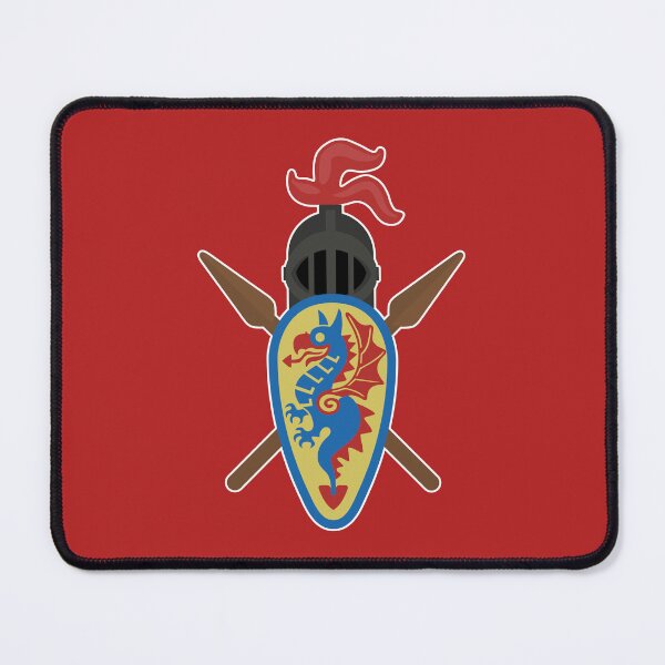 Item preview, Black Knights Long Shield Crest 1988 designed and sold by design-jobber.