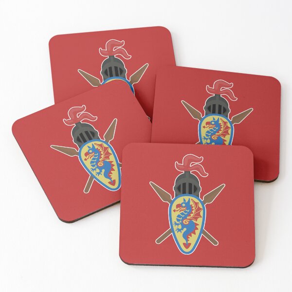 Item preview, Black Knights Long Shield Crest 1988 designed and sold by design-jobber.