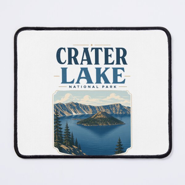 Item preview, Crater Lake National Park Oregon Traveler Vacationer Explorer designed and sold by Simsimah26Parks.