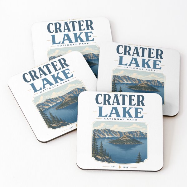 Item preview, Crater Lake National Park Oregon Traveler Vacationer Explorer designed and sold by Simsimah26Parks.