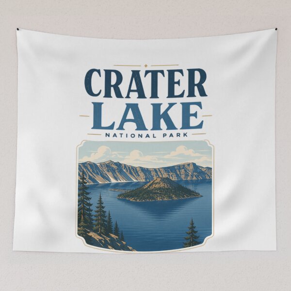 Item preview, Crater Lake National Park Oregon Traveler Vacationer Explorer designed and sold by Simsimah26Parks.