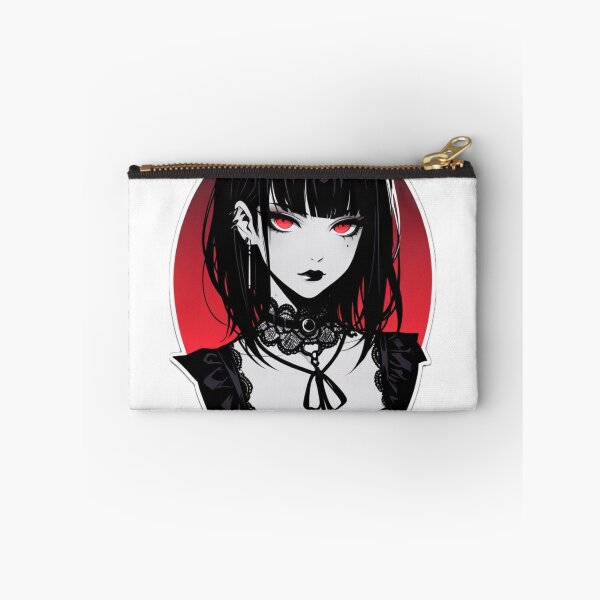 Item preview, Black Lace Gothic Anime Portrait designed and sold by AnimDream .