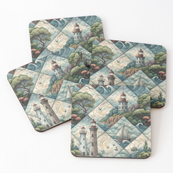 Item preview, Lighthouse Patchwork designed and sold by HolyWon.
