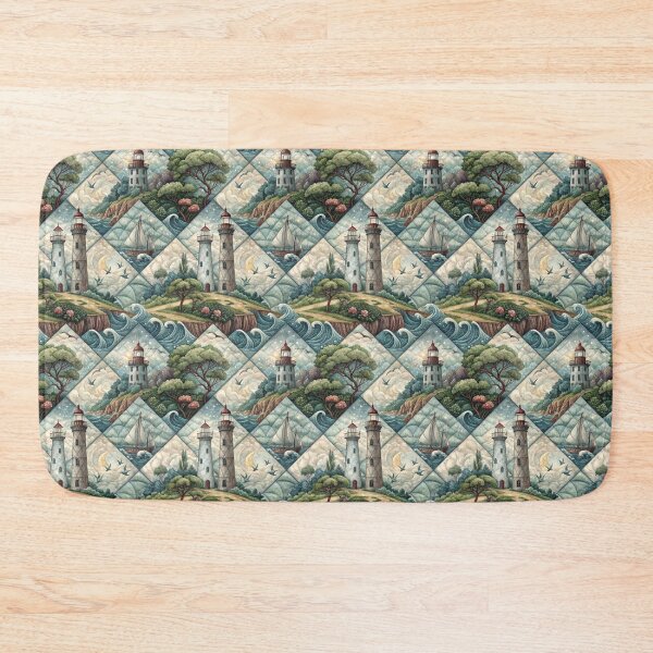 Item preview, Lighthouse Patchwork designed and sold by HolyWon.