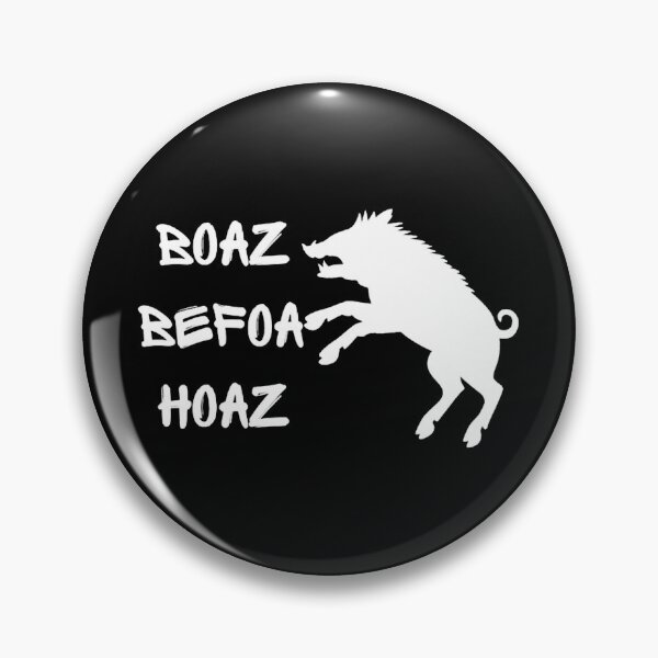 Item preview, Boaz Befoa Hoaz Wild Boar Silhouette Design designed and sold by akiyatikah.