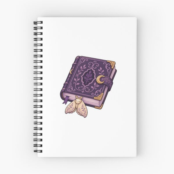 Item preview, Sleepy Spellbook With A Moth Bookmark designed and sold by The-Art-of-D.
