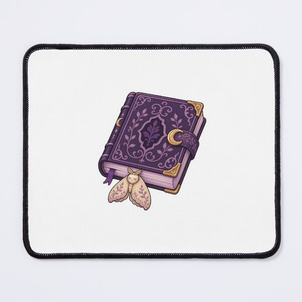 Item preview, Sleepy Spellbook With A Moth Bookmark designed and sold by The-Art-of-D.