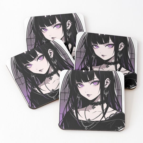 Item preview, Midnight Gothic Anime Girl designed and sold by AnimDream .