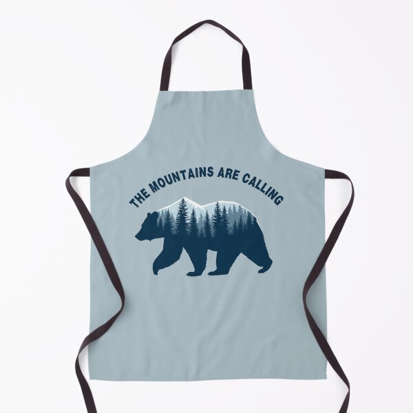 Item preview, BEAR, THE MOUNTAINS ARE CALLING designed and sold by BKDIGITALSHOP.