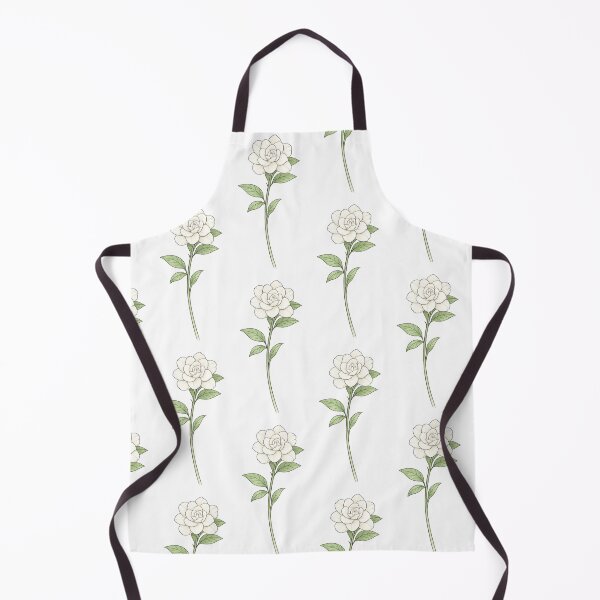 Item preview, Gardenia in bloom with delicate leaves designed and sold by Side Quest Co..