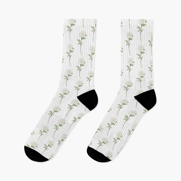 Item preview, Gardenia in bloom with delicate leaves designed and sold by Side Quest Co..