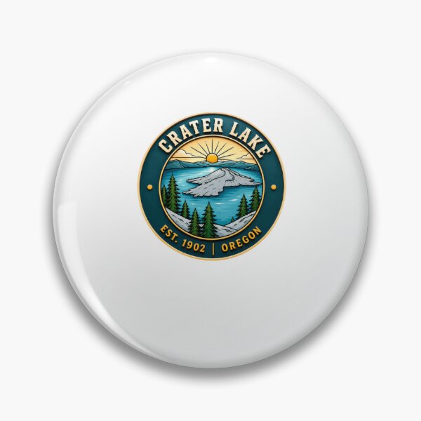 Item preview, Crater Lake Est. 1902 Oregon National Park Travel Souvenir designed and sold by Simsimah26Parks.