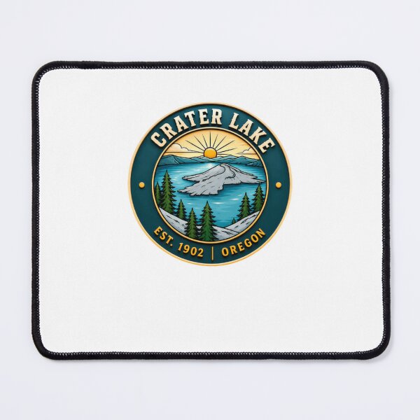 Item preview, Crater Lake Est. 1902 Oregon National Park Travel Souvenir designed and sold by Simsimah26Parks.