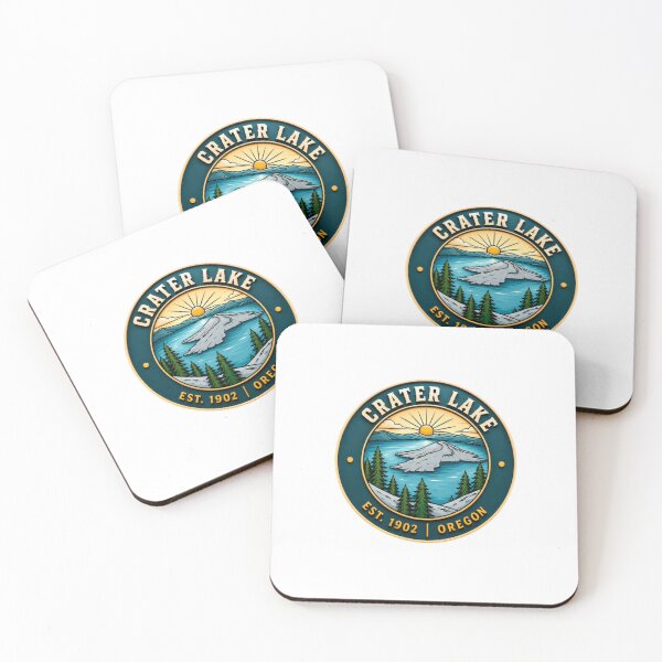 Item preview, Crater Lake Est. 1902 Oregon National Park Travel Souvenir designed and sold by Simsimah26Parks.