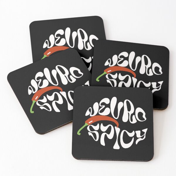 Item preview, Neurospicy Retro Groovy Typography Funny Brain Humor Gift designed and sold by lenalenspod.