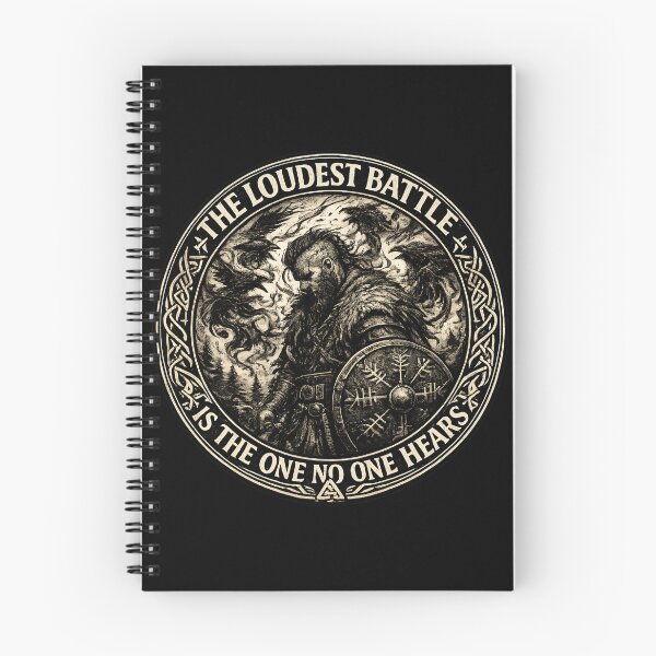 Item preview, The Loudest Battle Is the One No One Hears. designed and sold by Mythborn Saga.