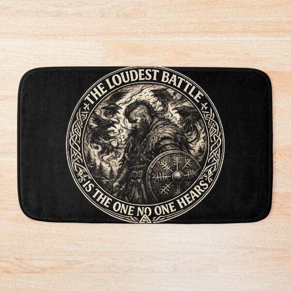 Item preview, The Loudest Battle Is the One No One Hears. designed and sold by Mythborn Saga.