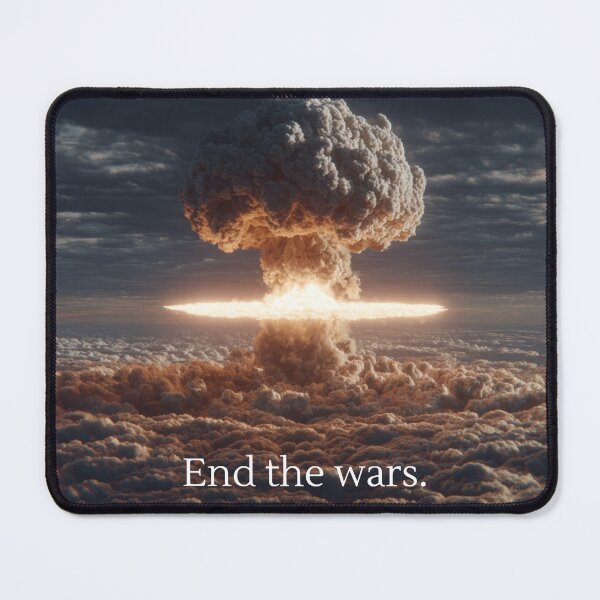 Item preview, End the wars ecology earth care  designed and sold by HeartInThisArt .