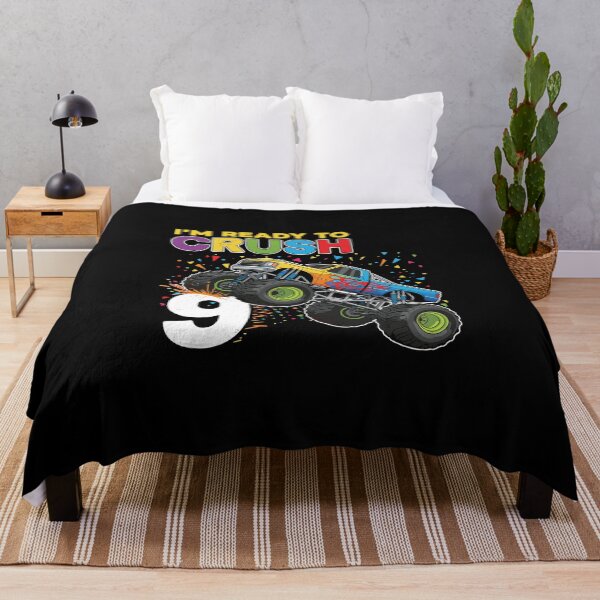 Item preview, I'm Ready To Crush 9 Monster Truck Ninth Birthday Boy designed and sold by PopStars1993.