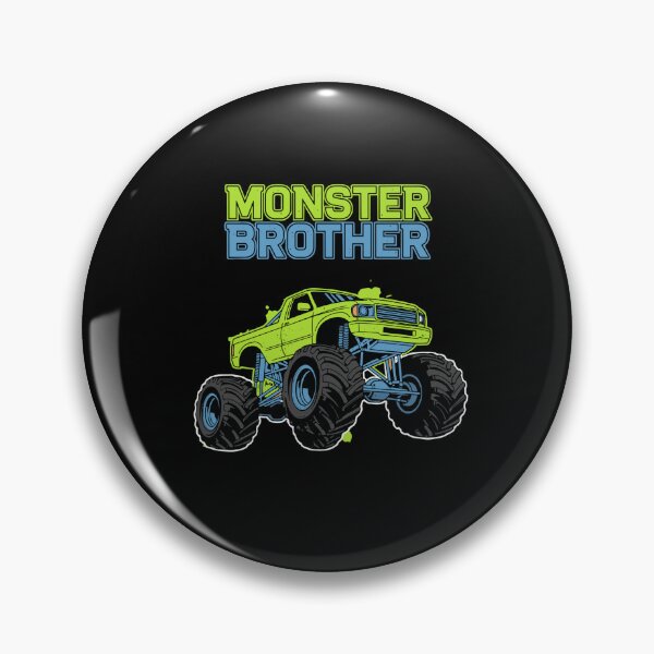 Item preview, Monster Brother Monster Truck Kids Sibling Family designed and sold by PopStars1993.