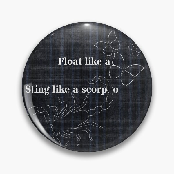Item preview, Sting like a Scorpio designed and sold by Hyaena-Hiena.