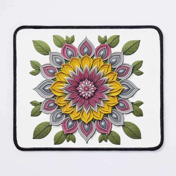 Item preview, Radiant Floral Mandala designed and sold by samuel2025.