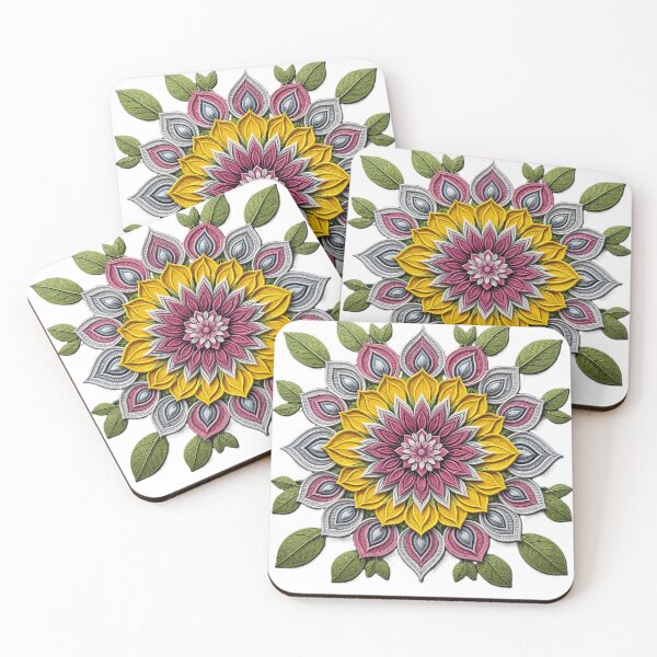 Item preview, Radiant Floral Mandala designed and sold by samuel2025.