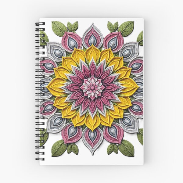 Item preview, Radiant Floral Mandala designed and sold by samuel2025.