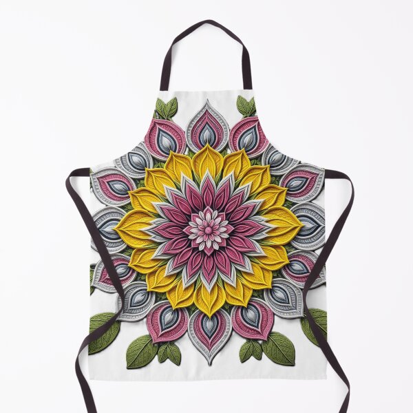 Item preview, Radiant Floral Mandala designed and sold by samuel2025.