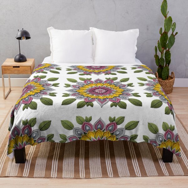 Item preview, Radiant Floral Mandala designed and sold by samuel2025.