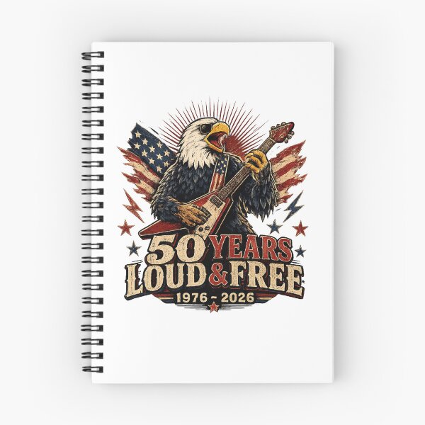 Item preview, Vintage 50 Years Loud Free Rock Guitar American Eagle designed and sold by Orivana.