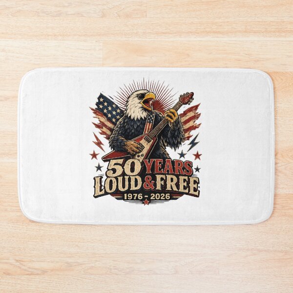 Item preview, Vintage 50 Years Loud Free Rock Guitar American Eagle designed and sold by Orivana.