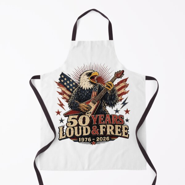 Item preview, Vintage 50 Years Loud Free Rock Guitar American Eagle designed and sold by Orivana.