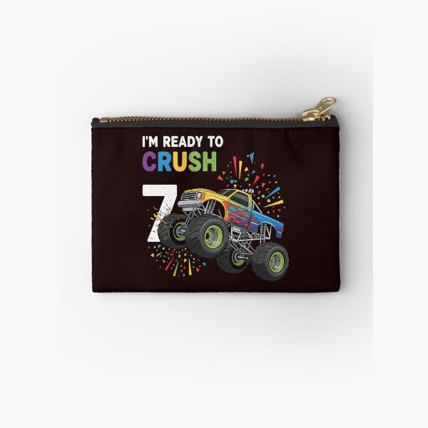 Item preview, I'm Ready To Crush 7 Monster Truck Birthday Seven Year Old Boy designed and sold by PopStars1993.