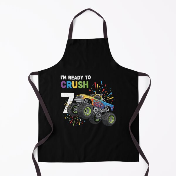 Item preview, I'm Ready To Crush 7 Monster Truck Birthday Seven Year Old Boy designed and sold by PopStars1993.