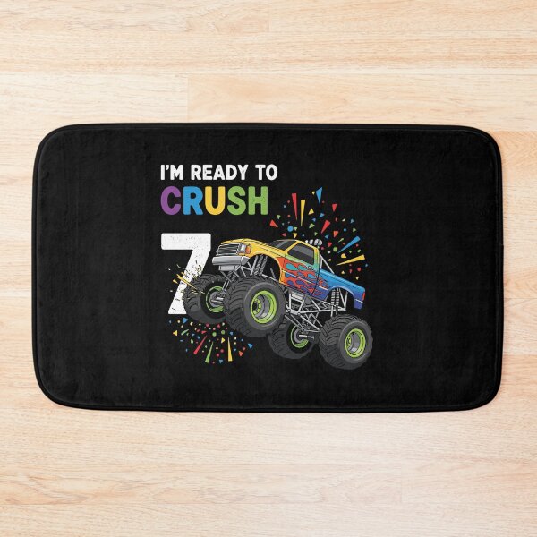 Item preview, I'm Ready To Crush 7 Monster Truck Birthday Seven Year Old Boy designed and sold by PopStars1993.