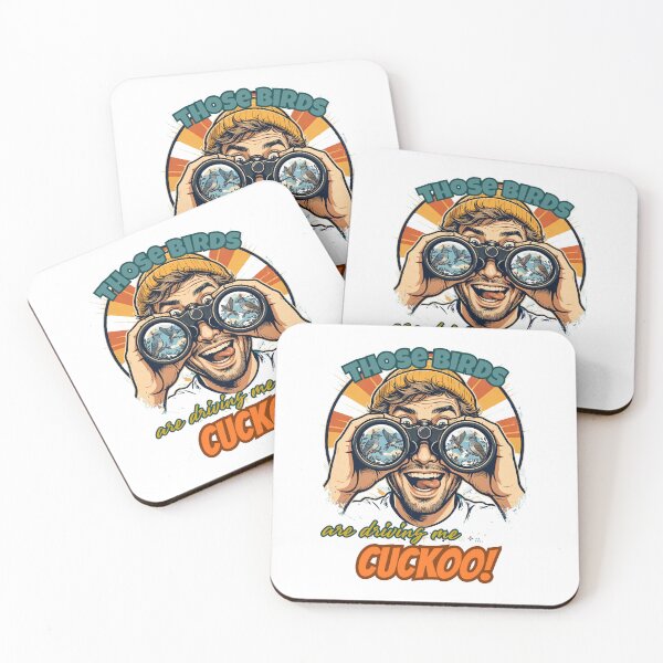 Item preview, Those Birds Are Driving Me Cuckoo - Funny Birdwatcher Meme Bird Pun designed and sold by Neurospicy Trolls.