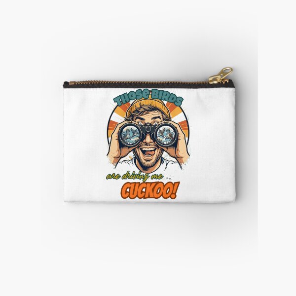 Item preview, Those Birds Are Driving Me Cuckoo - Funny Birdwatcher Meme Bird Pun designed and sold by Neurospicy Trolls.