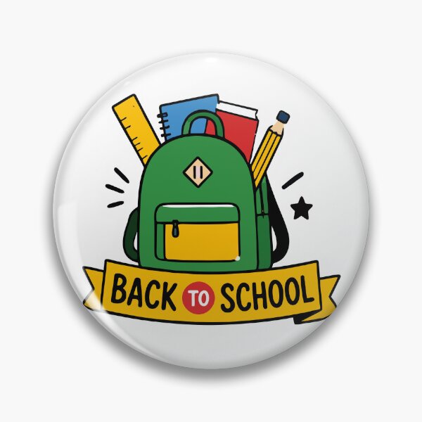 Item preview, Back to School Backpack Sticker | School Supplies Design designed and sold by Mikoff04-arts.