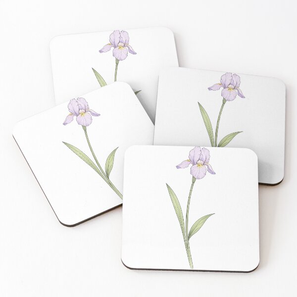Item preview, Iris flower designed and sold by Side Quest Co..