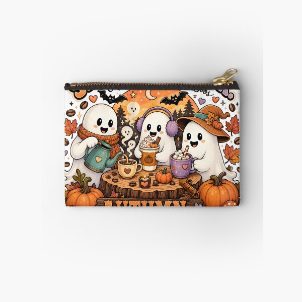 Item preview, Sip Smile Spook Autumn Coffee Society T-Shirt | Cute Ghost Coffee Halloween Fall Design designed and sold by Rx Graphic Studio.