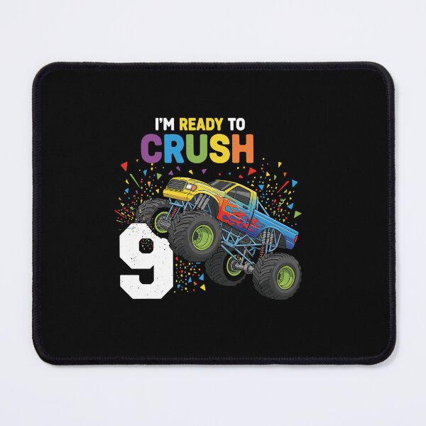 Item preview, I'm Ready To Crush 9 Monster Truck Ninth Birthday Boy designed and sold by PopStars1993.