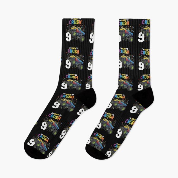 Item preview, I'm Ready To Crush 9 Monster Truck Ninth Birthday Boy designed and sold by PopStars1993.
