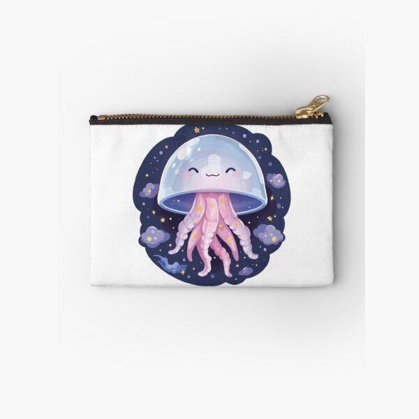 Item preview, Magical Glowing Jellyfish Sticker | Cute Celestial Sea Creature designed and sold by Stylestickers55.