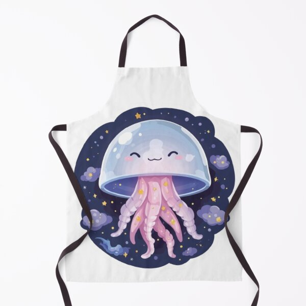 Item preview, Magical Glowing Jellyfish Sticker | Cute Celestial Sea Creature designed and sold by Stylestickers55.